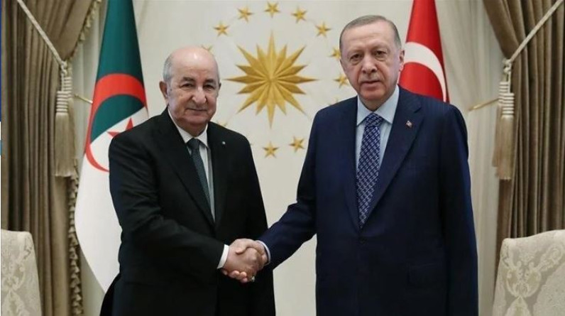 أردوغان   يهنئ  تبون بإعادة انتخابه لرئاسة الجزائر